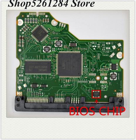 HDD PCB for Seagate Logic Board/Board Number: 100650117 REV A , 8035 , ST31000524AS , ST31000528AS , ST31500541AS ► Photo 1/3