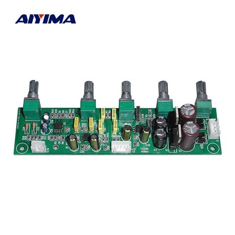 AIYIMA 2.1 Home Theater Preamp Tone Board NE5532 Subwoofer Preamplifier With Treble Bass Low Frequency Independent Adjustment ► Photo 1/5