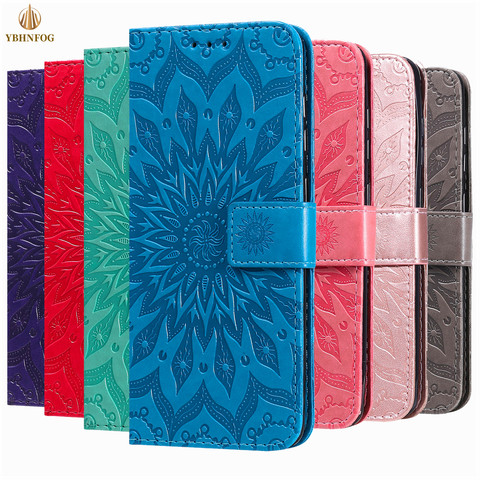 Embossed Leather Flip Case For Huawei Mate 7 8 9 Mate 10 20 Lite Mate 30 Pro Nova 3E 4E 5i 6 SE 7I Wallet Card Slots Stand Cover ► Photo 1/6