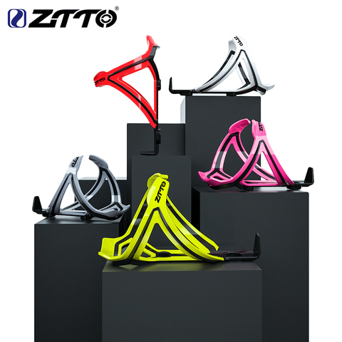 ZTTO MTB Bicycle Water Bottle Cage For Mountain Bike Road Bike Cycling Socket Two-tone Ultralight Bottle Holder ► Photo 1/6