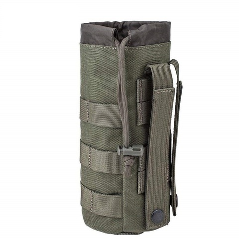 1000D outdoor tactical water bottle cover mountain riding MOLLE thermos cup 1.5L water bottle hanging bag ► Photo 1/5