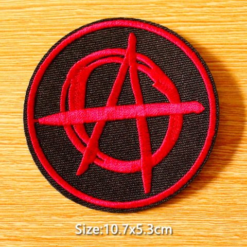 DIY Hook Loop Patch Metal Bands Punk Boys Patches Embroidery Patches For Clothing Iron On Patches For Clothes DIY Patch Badge ► Photo 1/6