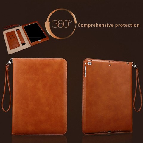 Luxury Leather for IPad 10.2 Case Cover for ipad 7th generation case Ultra Slim Stand Smart Flip original case for 2022 ipad 7 ► Photo 1/6