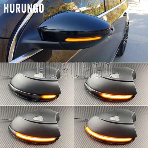 LED Side Wing Rearview Mirror Indicator Blinker Repeater Dynamic Turn Signal Light For VW Passat B7 CC Scirocco Jetta MK6 EOS ► Photo 1/6