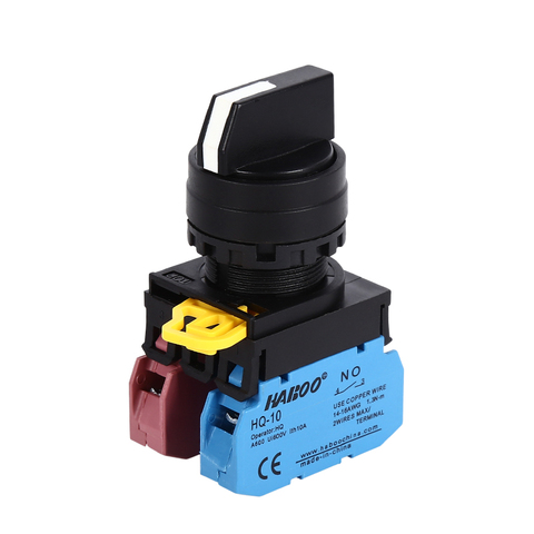 22mm IDEC Similar Self-Lock Selector Button 2/3 Positions Momentary Rotary Switches Waterproof 10A 600V ► Photo 1/5