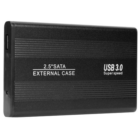 2.5/3.5 inch USB 3.0 to SATA Port SSD Hard Drive Enclosure 480Mbps USB 2.0 HDD Case External Solid State Hard Disk Box ► Photo 1/6