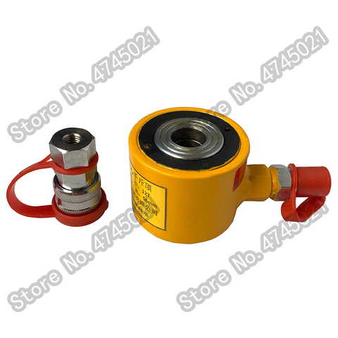 Hollow Hydraulic Jack 12T 8mm RCH-120 One-way RCH Separate Hollow Hydraulic Cylinder Permeable Prestressed Tension ► Photo 1/6