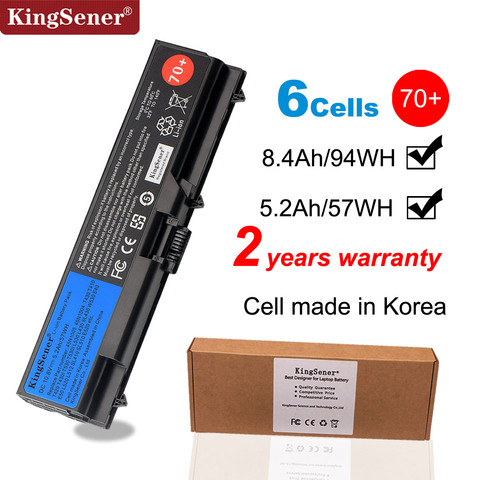 KingSener Korea Cell Battery for Lenovo ThinkPad T430 T430I T530 T530I W530 SL430 SL530 L430 L530 45N1104 45N1105 45N1013  ► Photo 1/6