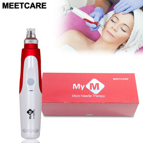 Auto Microneedling Pen Bayonet Microneedle Rolling Machine for Electric Micro Needle Roller Stamp Therapy Nano Tips for BB Glow ► Photo 1/6