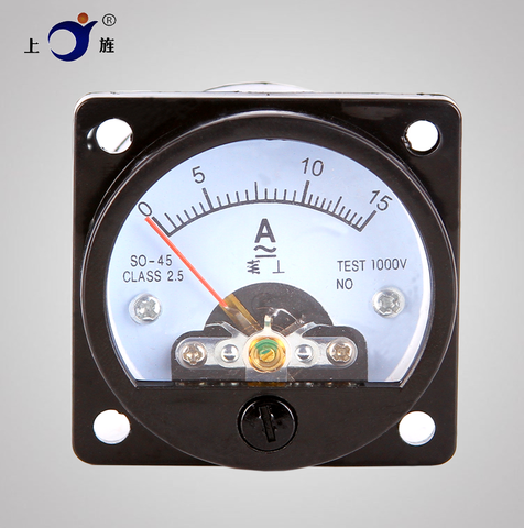 1Pcs SO-45 AC Analog Ammeter 1A 3A 5A 10A 20A 30A 50A 75A 100A 150A 200A 250A 300A Pointer meter/Current Meter/Panel Meter ► Photo 1/5