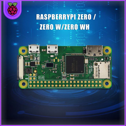 In stock Raspberry Pi ZERO/ ZERO W/ZERO WH wireless WIFE bluetooth board with 1GHz CPU 512MB RAM Raspberry Pi ZERO version 1.3 ► Photo 1/6