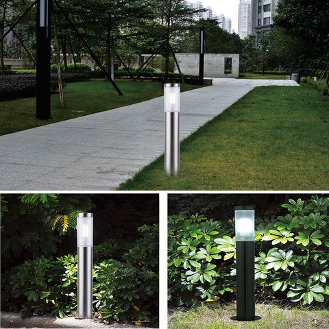 Outdoor stainless stee led lawn lamp 600mm bollard light Pathway wateproof IP65 led garden lamp grassplot landscape lawn light ► Photo 1/6