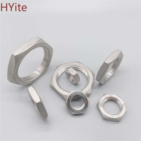Pipe Fitting Stainless Steel ss 304 Hex Nuts Hex Nuts 1/8