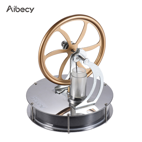 New Arrival Stainless Steel Low Temperature Mini Air Stirling Engine Motor Model Heat Steam Education Toy Science Experiment Kit ► Photo 1/6