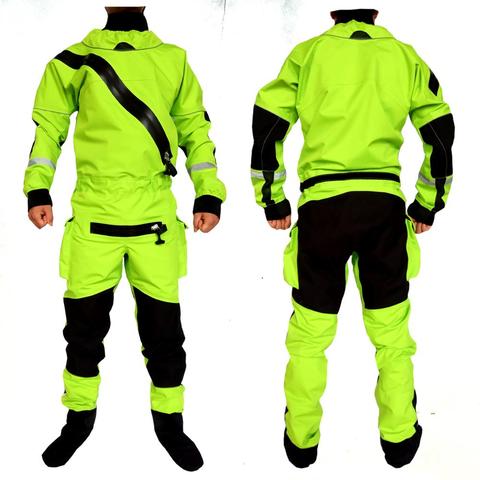 2022 UNISEX dry suit latex neck/wrist,attached socks for water recue whitewater,kayak,rafting,kateboarding,canoeing,fishing ► Photo 1/6