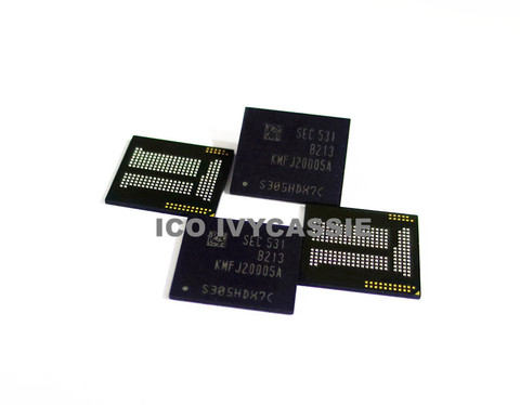 KMFJ20005A-B213 MV44 eMMC EMCP LPDDR3 BGA221 Chip NAND Flash Memory IC 4GB  4+512 Soldered Ball Pins ► Photo 1/1