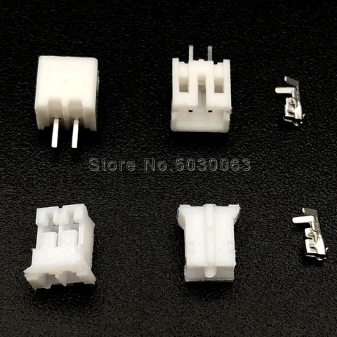 320pcs=80Sets PH2.0 2.0mm Pitch 2p 2pin Male female Terminal Kit/Housing/Pin Header Straight JST Wire Connectors Adaptor Kits ► Photo 1/1