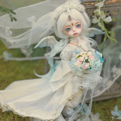 Mann 1/6 pretty angelet  free eyes hot dolls resin toy gifts  HeHeBJD ► Photo 1/4