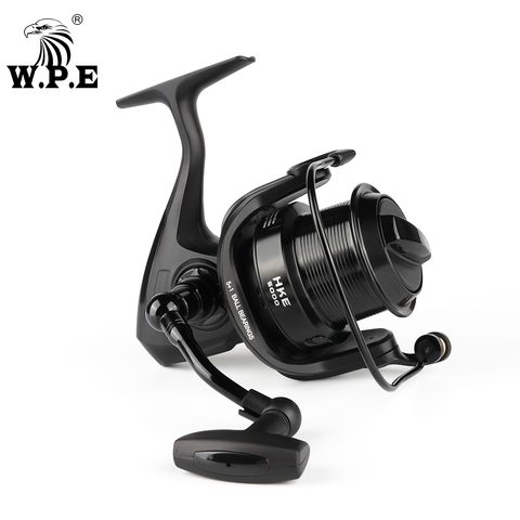 W.P.E HKE Fishing Reel 5000/6000 Spinning Reel 4.4:1 Gear Ratio 5+1 BBs Full Metal Spoon Carp Fishing Reel Saltwater Tackle ► Photo 1/6