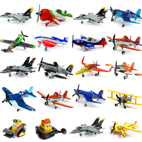 Original Disney Pixar Planes Dusty Crophopper El Chupacabra Skipper Ripslinger Metal Diecast Model Plane Toy for Children ► Photo 1/6