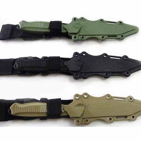 Safe 1: 1 Tactical Rubber Knife Military Training Enthusiasts CS Cosplay Toy Sword First Blood Props Dagger Model ► Photo 1/6
