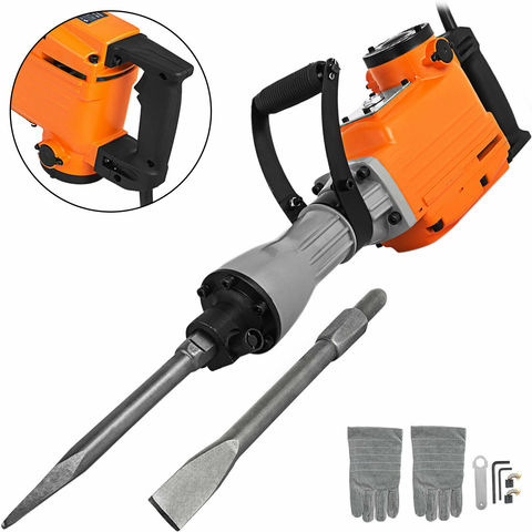 3600W Electric Demolition Hammer Heavy Duty Concrete Breaker 1800 RPM Chipping Jack Hammer Drills with Chisels Jackhammer ► Photo 1/6