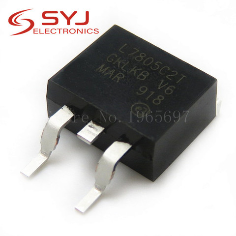 10pcs/lot L7805 LM7805 1.5A 5V TO-263 new original In Stock ► Photo 1/1