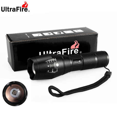 UltraFire IR 850nm/940nm Tactical Flashlight LED Night Vision Zoomable Infrared Radiation Focus Gun Hunting Flashlight ► Photo 1/6