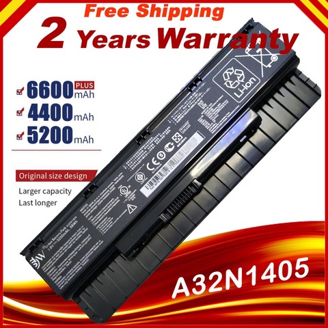 Special price A32LI9H A32N1405 battery for ASUS G551 G551J G551JM G58 G771 G771JK N551 N551J N751 N751J GL771JW N551JK-CN167H ► Photo 1/3