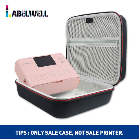 Labelwell Portable Bag for Canon Selphy CP1300 CP1200 Photo Printer EVA Hard Case Travel Protective Carrying bag Storage Case ► Photo 1/6