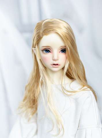 BJD doll wig is suitable for 1/3 1/4 1/6 giant baby curls with fake hair side parting and soft silk doll accessories ► Photo 1/5