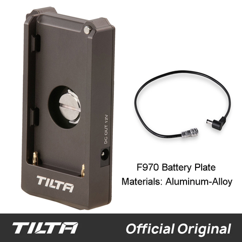 Tilta F970 Battery Plate 12V 7.4V Output Port For TILTA bmpcc 4k 6k cage camera rig ► Photo 1/4