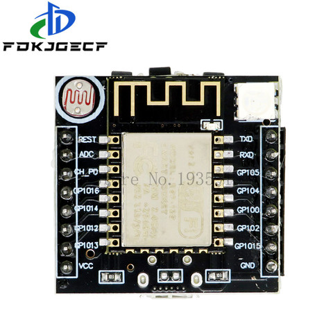 ESP8266 ESP-12F Serial WIFI Witty cloud Module Mini Development Board For Arduino Nodemcu CH340 Micro USB Module ► Photo 1/3