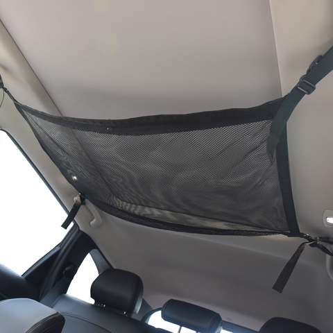 Car Ceiling Storage Net Pocket-Universal Car Roof Interior Cargo Net Bag with Zipper,Car Trunk Storage ► Photo 1/6