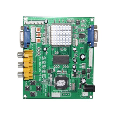 RGB CGA EGA YUV to VGA HD Video Converter Board Moudle HD9800 HD-Converter Board Advanced Video Decoding Device GBS8200 ► Photo 1/6