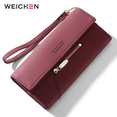 Forever Young Wristlet Clutch Wallet Women Many Departments Female Wallet  Zipper Designer Ladies Purse Handbag Cell Phone Pocket - Price history &  Review, AliExpress Seller - WEIER LS Store