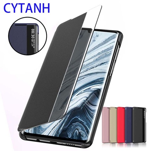Cover For Huawei nova 3 3i 6SE 5T 5i 5 7 Pro Case Smart Mirror View Phone Case For Huawei Mate 30 Lite Mate 10 20 30 Pro Coque ► Photo 1/6