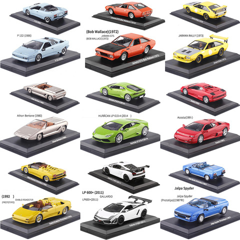 1:43 Scale Metal Alloy Classic Racing Rally Car Model Diecast Vehicles Toys For Collection Display not for kids play ► Photo 1/6