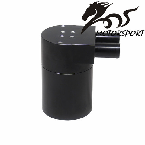 High Performance Black Aluminum Alloy Reservior Oil Catch Can Tank for BMW N54 335  black/silver ► Photo 1/6