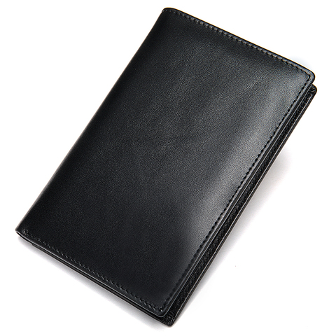 Genuine Leather Men Wallet Short Man Wallets Card Holder Purse Men Portmonee Man Leather Male Wallet Pocket Passport Cover  8989 ► Photo 1/6