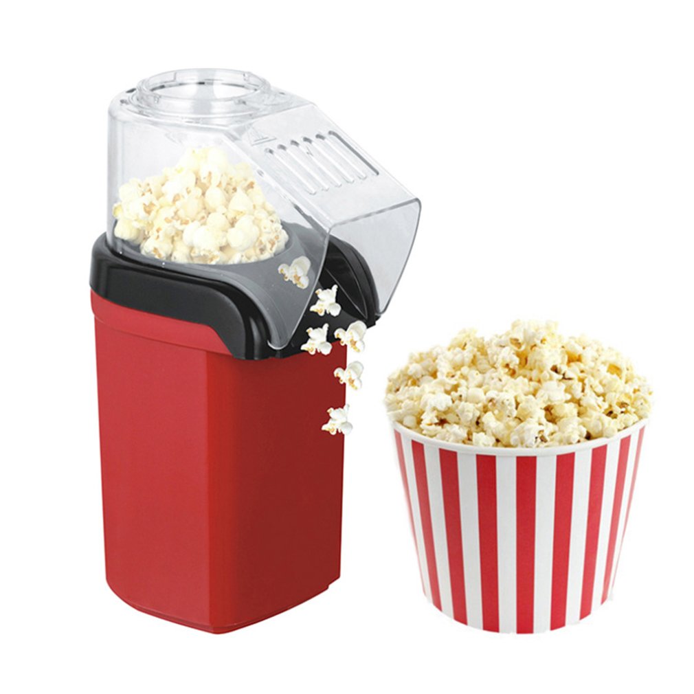 Popcorn Machine 2.5oz Retro Style Popcorn Popper Small Popcorn Maker Machine  Electric Heating Corn Popper - AliExpress