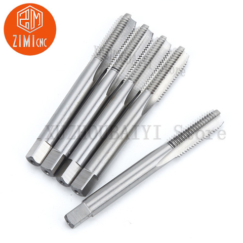 5/16-18 20 24 27 28 UNC/UN/UNF/UNS American machine tap metal tap threading tool screw tap thread set tap drill threading ► Photo 1/6