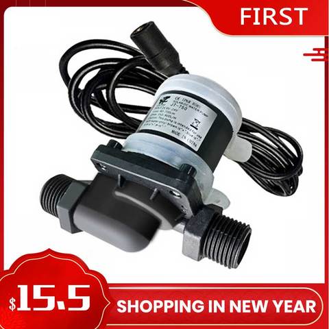 Waterproof Brushless Solar Motor Water Pump DC12V 24V Solar Water Heater Mute Water Pump Shower Booster Pump IP68 ► Photo 1/6