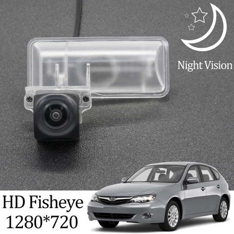 Owtosin HD 1280*720 Fisheye Rear View Camera For Subaru Impreza hatchback GH/GR 2007 2008 2009 2010 2011 Car Parking Accessories ► Photo 1/6