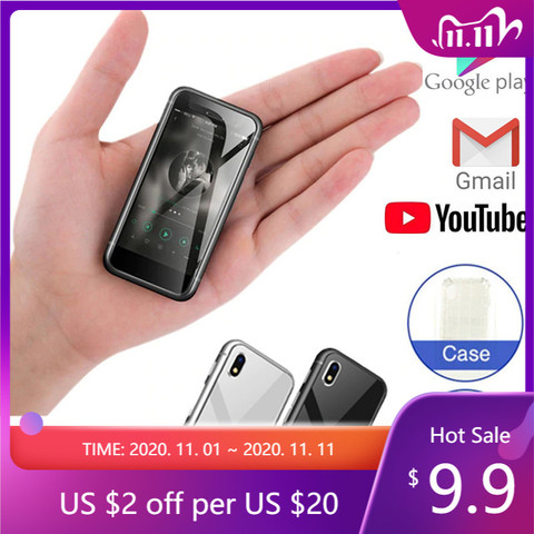 Original Smallest 4G LTE Smartphone Melrose S9 Plus 2.45 Fingerprint  8GB/32GB