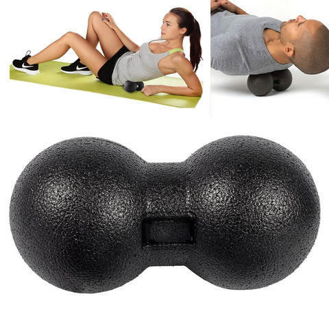 EPP Peanut Massage Ball Myofascial Release Fitness Massage Roller Trigger Point Therapy Double Lacrosse Yoga Ball Relax Exercise ► Photo 1/6