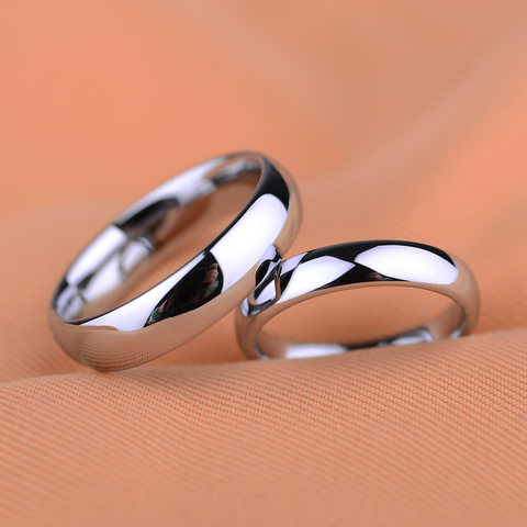 Hot Size 4-12.5 Tungsten Carbide Rings Wedding Bands for Couple Ring,can engraving(price is for one ring) ► Photo 1/6