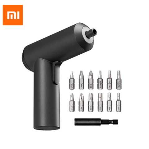 Original Xiaomi mijia electric screwdriver cordless 2000mah rechargeable battery 12 pieces S2 steel bit integrated storage ► Photo 1/6