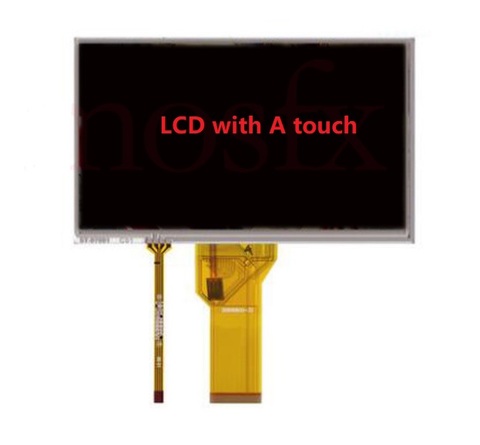 Latumab 7 inch 50PIN  AT070TN92 AT070TN93 AT070TN94 7 inch LCD screen + touch screen Car navigation GPRS LCD screen Freeshipping ► Photo 1/6