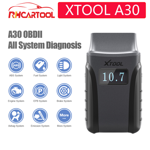 XTOOL Anyscan A30 OBD2 Car Diagnostic Tools With Andriods/IOS Car Code Reads for NISSAN FOR GM FOR PEUGEOT KO vpecker Thinkdiag ► Photo 1/6